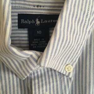 Classic Ralph Lauren button down shirt